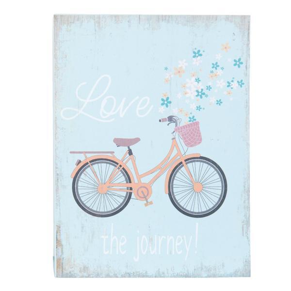 Tablou suspendabil love the journey 12*3*16 cm