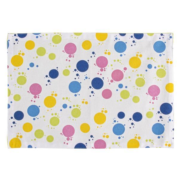 Set 4 suporti bumbac farfurii bubbles 33x48 cm