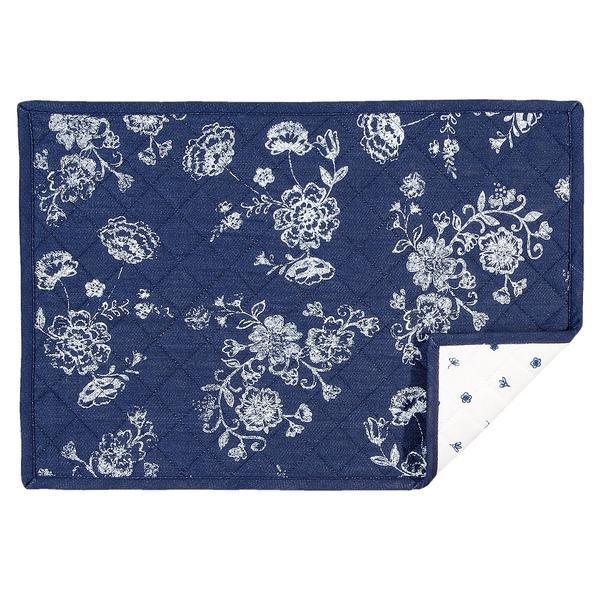 Set 6 suporturi bumbac pentru farfurii cherry 48 cm x 33 cm