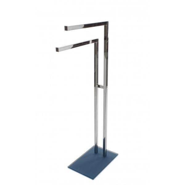 Suport prosoape de podea inox 30 cm x 20 cm x 88 h