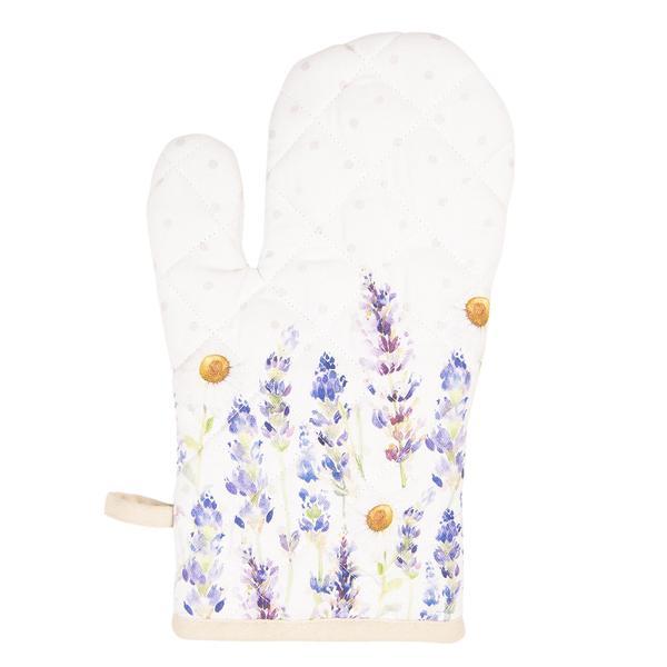 Manusa de bucatarie termorezistenta bumbac lavanda 16 cm x 30 cm