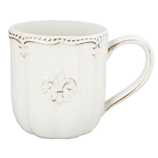 Cana ceramica alba royal 12*9*10 cm - 0.3 l