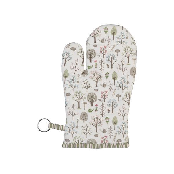 Manusa de bucatarie termorezistenta bumbac forest 16 cm x 30 cm