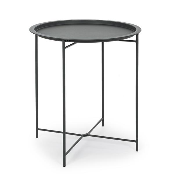Masuta fier negru diametru 46 cm x 50 h