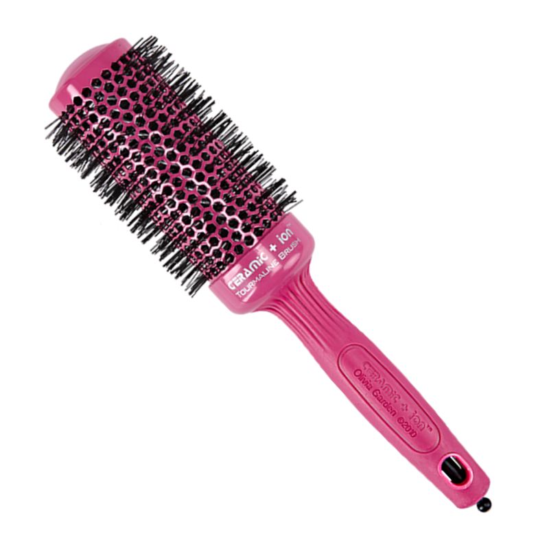 Perie Rotunda Termica – Olivia Garden Thermal Hairbrush 45 Pink esteto.ro imagine noua