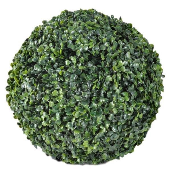 Sfera decorativa buxus artificial diametru 28