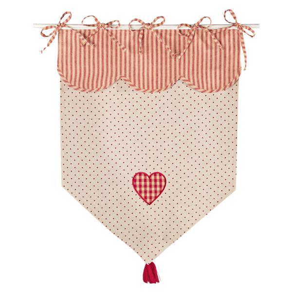 Perdea cuore 45 cm x 70 cm