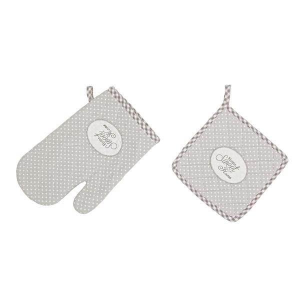 Set manusa si servet termorezistent home sweet home