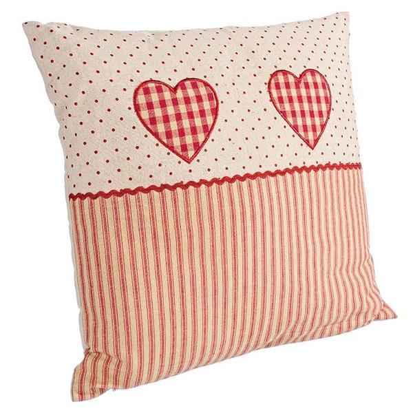 Perna decorativa cuore 40 cm x 40 cm