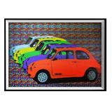 Tablou decorativ 3D Car 28x38h