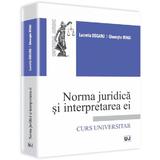 Norma Juridica Si Interpretarea Ei - Lucretia Dogaru, Gheorghe Mihai, editura Universul Juridic
