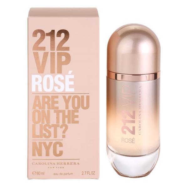 Apa de parfum carolina herrera 212 vip rose, femei, 80ml 