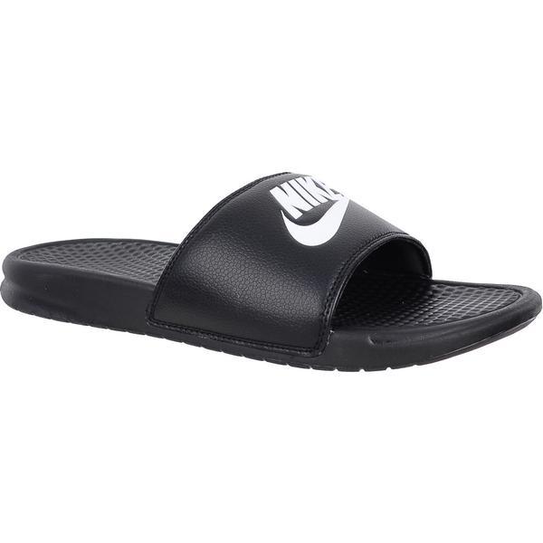 Slapi barbati nike benassi jdi 343880-090, 48.5, negru