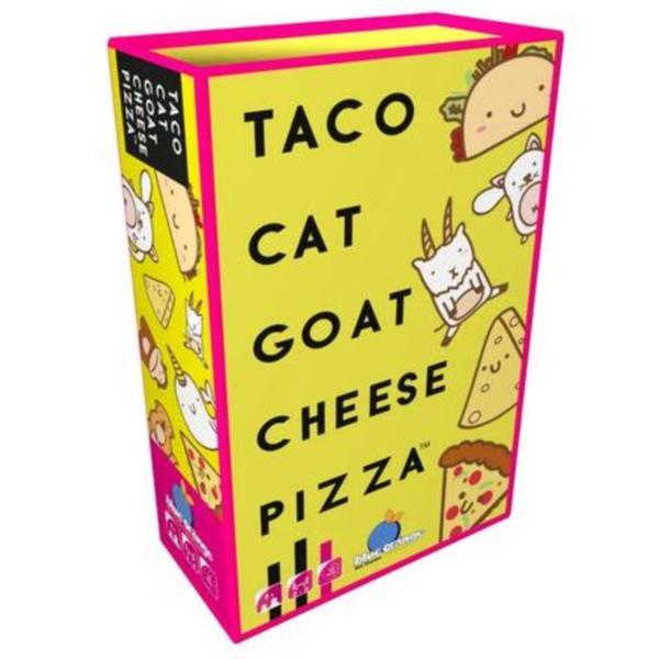 Taco, cat, goat, cheese, pizza (blue orange) 8 ani+