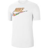 Tricou barbati Nike Sportswear Preheat CT6550-100, M, Alb
