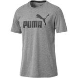 Tricou barbati Puma Ess Logo 85174003, XL, Gri