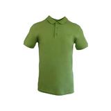 Tricou polo barbat, regular fit, cu broderie logo discreta, verde fistic, marime M