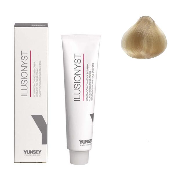 Vopsea permanenta pentru par ilusionyst nr. 10 blond platinat yunsey, 100ml