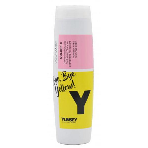Sampon Bye Bye Yellow – Yunsey Professional Vigorance Colorful, 250 ml esteto.ro