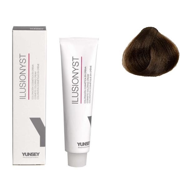 Vopsea Permanenta pentru Par Ilusionyst Nr. 7/30 Blond Auriu Mediu Yunsey, 60ml