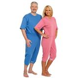 Pijama cu maneca scurta Suprima Albastru Mar XL