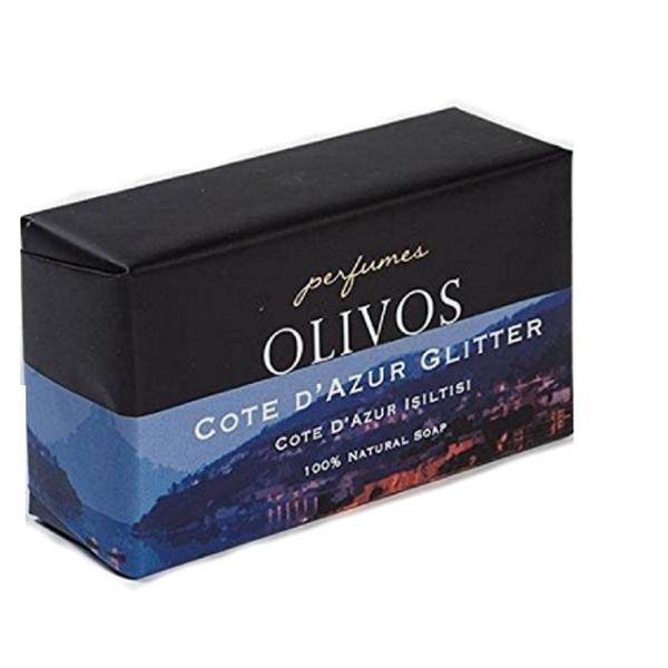 Sapun Parfumat pentru Ten, Corp si Par Cote d'Azur – cu Ulei de Masline Extra Virgin si Sclipici Olivos, 250 g esteto.ro