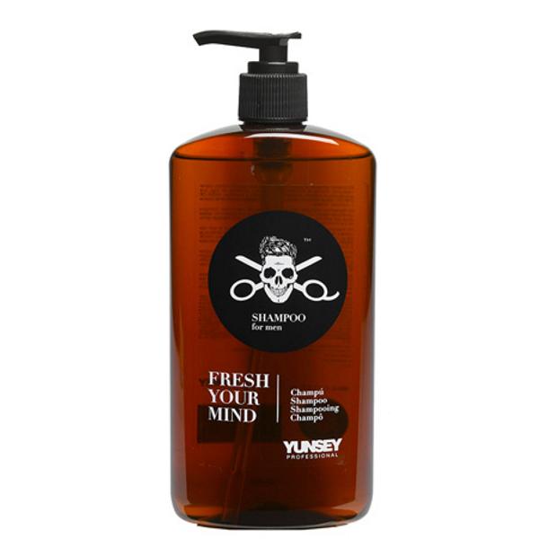 Sampon pentru Barbati - Yunsey Professional Shampoo for Men, 380 ml