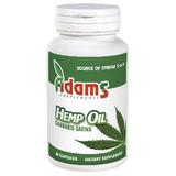 Ulei de Canepa 1000 mg Adams Supplements, 30 capsule