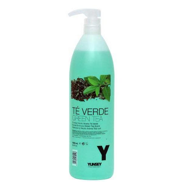 Sampon Neutru cu Ceai Verde - Yunsey Professional Neutral Shampoo Green Tea, 1000 ml