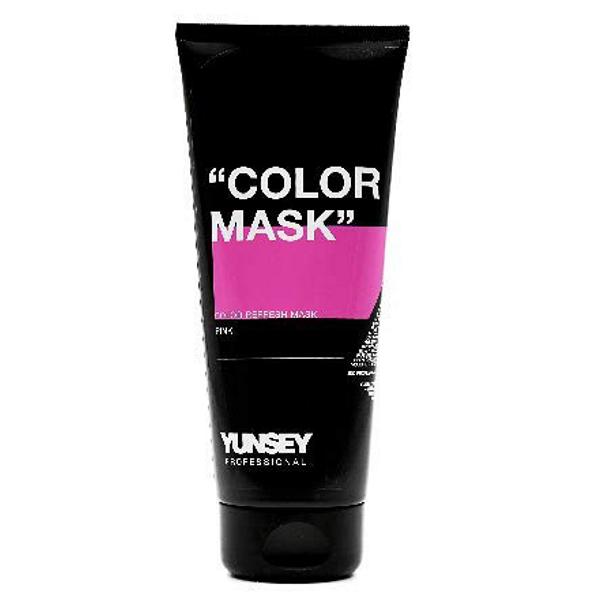 Masca coloranta roz - yunsey professional color mask pink, 200 ml