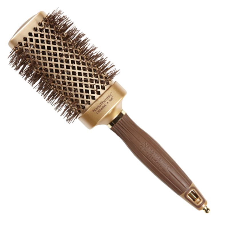 Perie Patrata Termica – Olivia Garden NanoThermic Square Thermal Hairbrush NT – S50 esteto.ro imagine noua