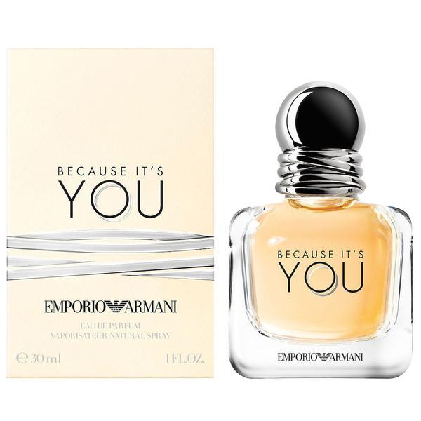 Apa de parfum emporio armani because it`s you, femei, 100 ml 