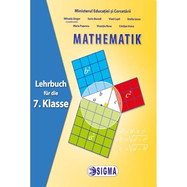 Matematica. lb. germana - clasa 7 - manual - mihaela singer, editura sigma