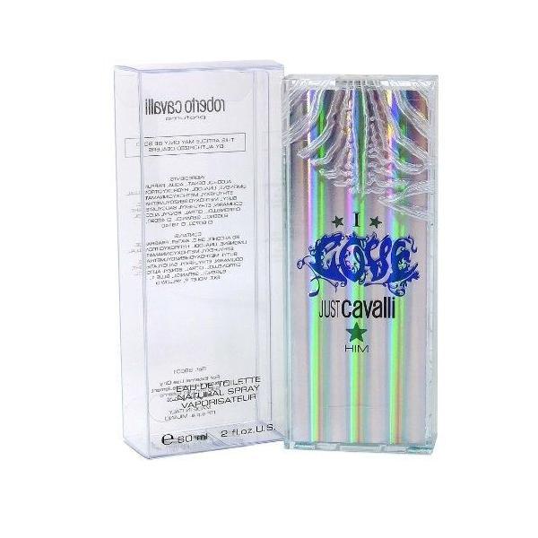 Apa de toaleta roberto cavalli just cavalli i love him, barbati, 60 ml 