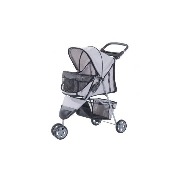 Carucior transport caini gri