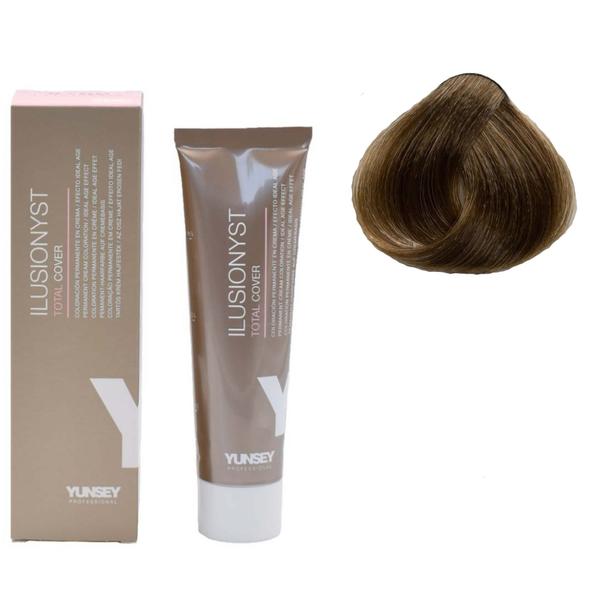 Vopsea permanenta pentru par total cover ilusionyst nr. 9/00 blond extra deschis yunsey, 100m