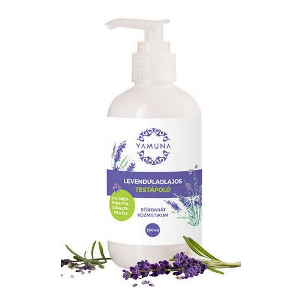 Lotiune de corp hidratanta cu lavanda yamuna, 250ml