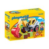 Playmobil 1.2.3 Excavator cu brat mobil