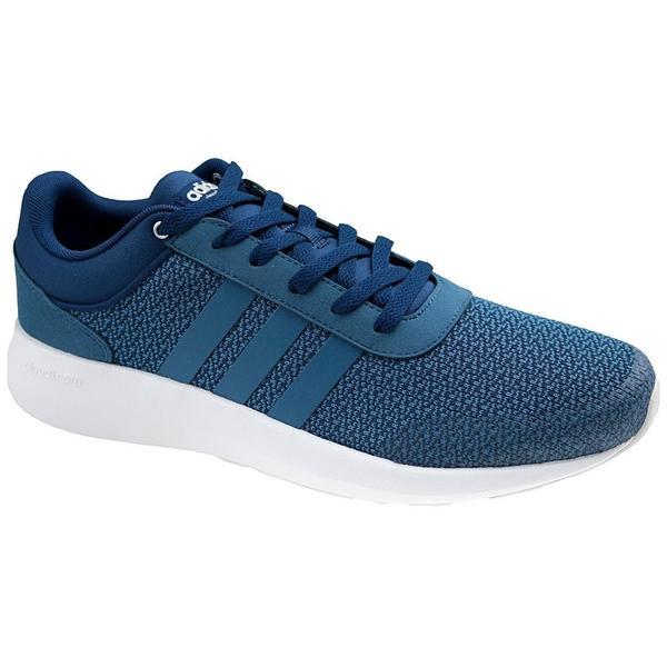 Pantofi sport barbati adidas cloudfoam race b74720, 41 1/3, albastru
