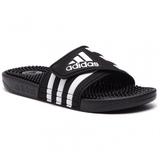 Slapi unisex adidas Adissage F35580, 44.5, Negru