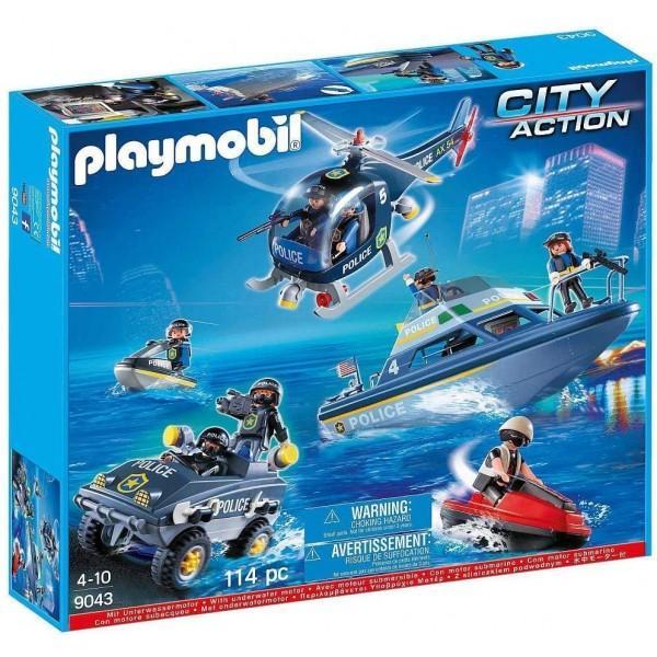 Playmobil City Action - Set vehicule de politie