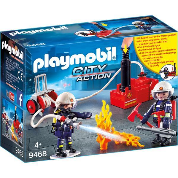Playmobil city action - pompieri cu pompa de apa