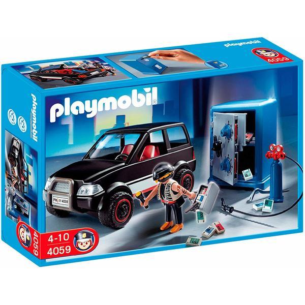 Playmobil city action - hot cu seif si masina