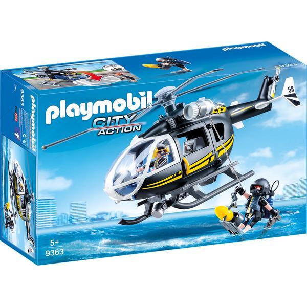 Playmobil City Action - Elicopterul echipei Swat