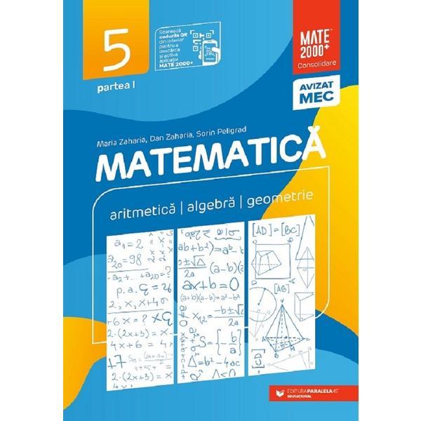 Matematica cls 5 partea i consolidare ed.2020-2021 - maria zaharia