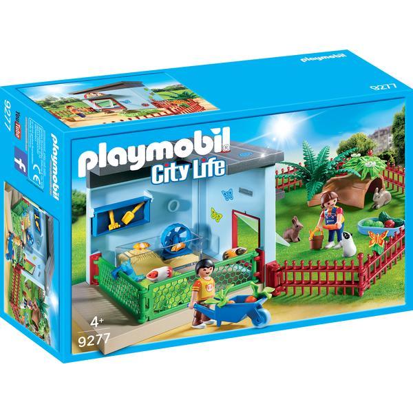 Playmobil City Life Crescatorie de iepurasi si hamsteri