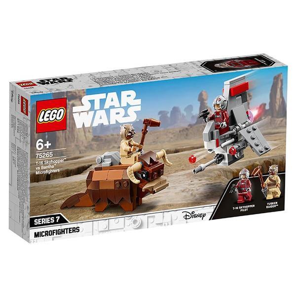 Lego star wars - microfighter t16 skyhopper vs bantha