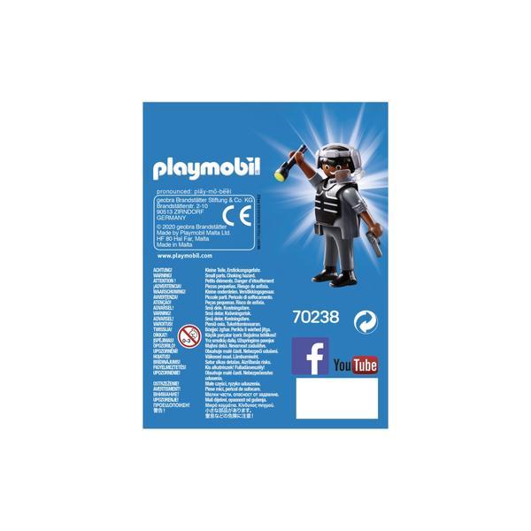 Figurina politist swat playmobil 