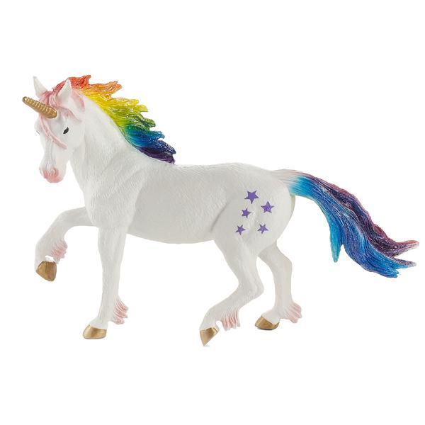 Figurina unicorn curcubeu mojo