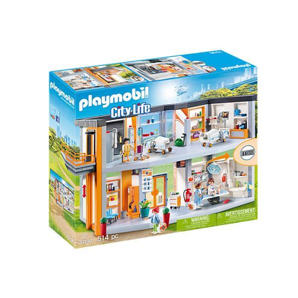 Playmobil city life spital mare echipat